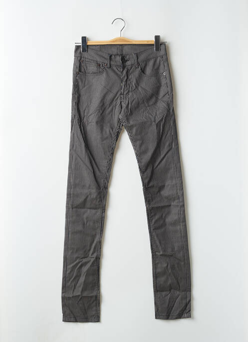 Pantalon slim stretch taille normale noir HELLS BELLS femme