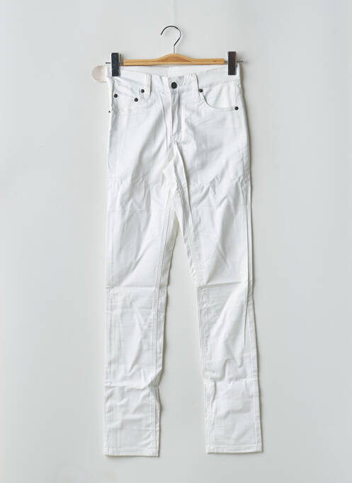 Pantalon slim blanc CHEAP MONDAY pour femme