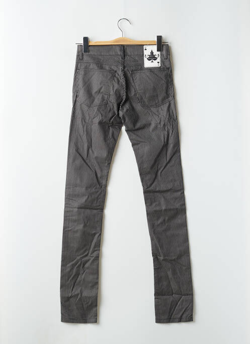 Pantalon slim noir HELLS BELLS pour femme