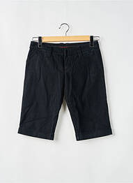 Bermuda coupe chino taille normale noir FREEMAN T.PORTER femme