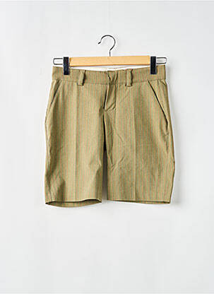 Bermuda taille basse taille basse vert ONLY femme