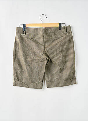 Bermuda taille basse taille basse vert ONLY femme