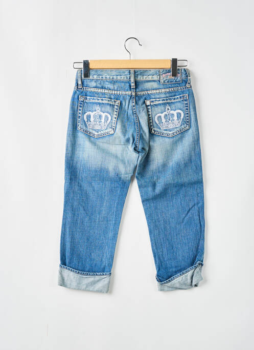 Jeans coupe slim bleu DENIM STUDIO pour femme