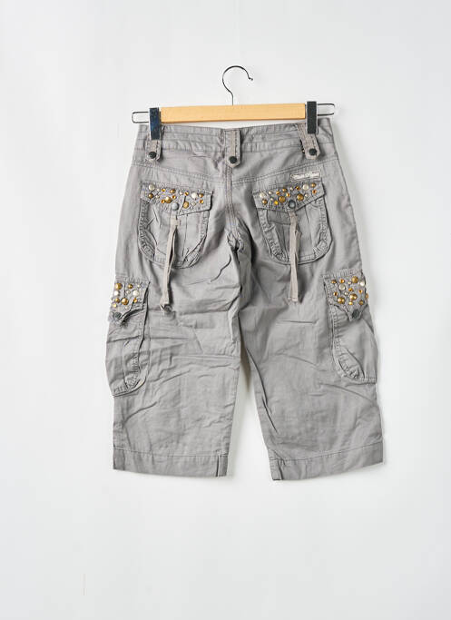 Pantacourt gris CHILLI PEPPER pour femme