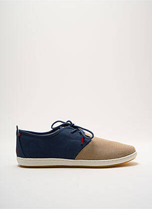 Baskets bout rond bout rond bleu LAFEYT homme