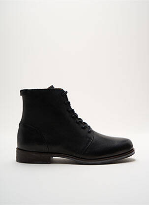 Bottines/Boots noir M.MOUSTACHE pour homme