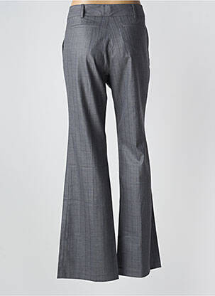 Pantalon flare taille normale taille normale gris LOLA femme