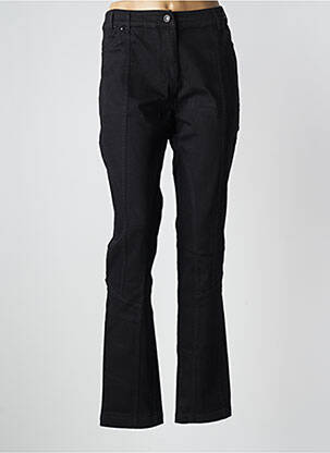 Jeans coupe slim stretch taille normale noir SALT & PEPPER femme