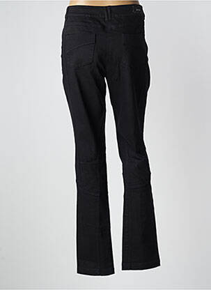 Jeans coupe slim stretch taille normale noir SALT & PEPPER femme