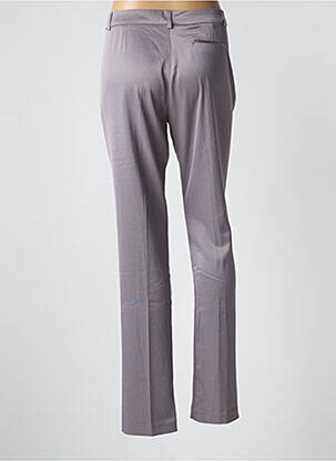 Pantalon slim taille normale taille normale gris LOLA femme