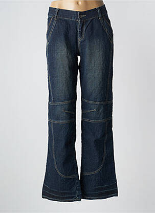 Jeans coupe slim stretch taille basse bleu FREEMAN T.PORTER femme