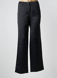 Pantalon droit taille à pinces taille normale noir LOLA femme