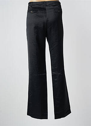 Pantalon droit taille à pinces taille normale noir LOLA femme