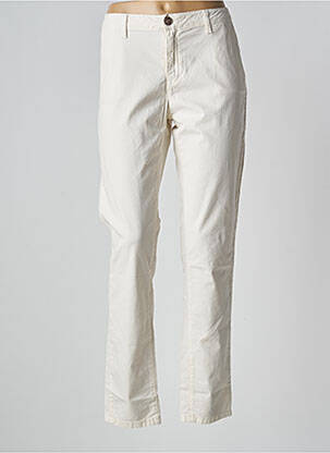 Pantalon chino taille basse taille basse beige ISLOW femme