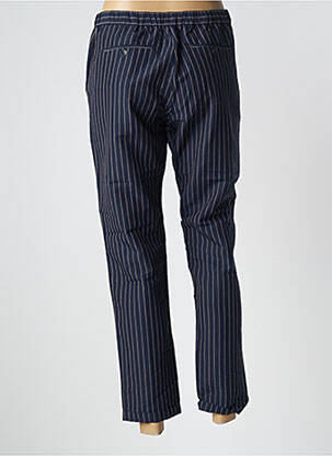 Pantalon 7/8 taille élastique taille normale bleu HARTFORD femme