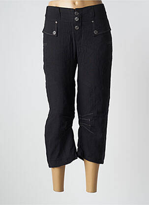 Pantacourt taille normale taille normale noir ET COMPAGNIE femme