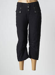Pantacourt taille normale taille normale noir ET COMPAGNIE femme