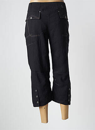 Pantacourt taille normale taille normale noir ET COMPAGNIE femme