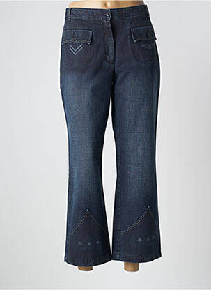Jeans coupe large bleu CASAGRANDE pour femme