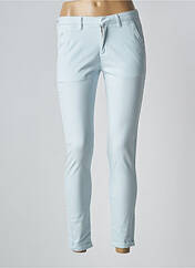 Pantalon chino bleu REIKO pour femme seconde vue