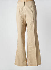 Pantalon flare beige LOLA pour femme seconde vue