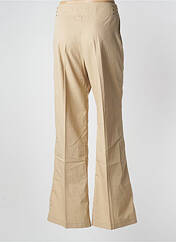 Pantalon flare beige LOLA pour femme seconde vue