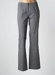 Pantalon flare gris LOLA pour femme seconde vue