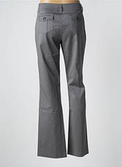 Pantalon flare gris LOLA pour femme seconde vue