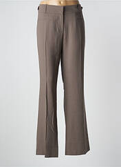 Pantalon flare marron LOLA pour femme seconde vue