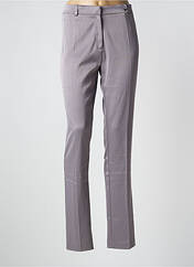 Pantalon slim gris LOLA pour femme seconde vue