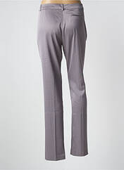 Pantalon slim gris LOLA pour femme seconde vue