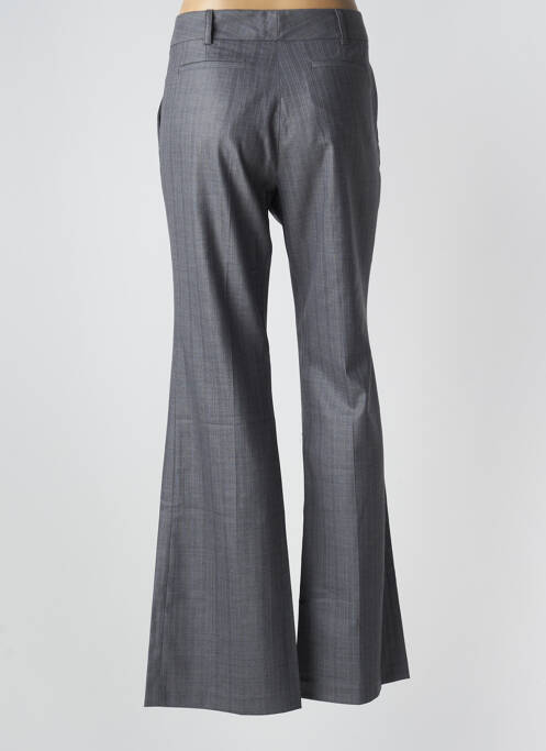 Pantalon flare taille normale taille normale gris LOLA femme