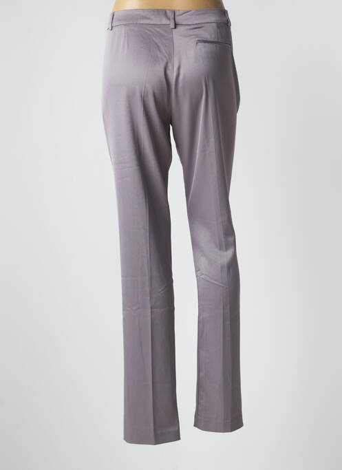 Pantalon slim taille normale taille normale gris LOLA femme