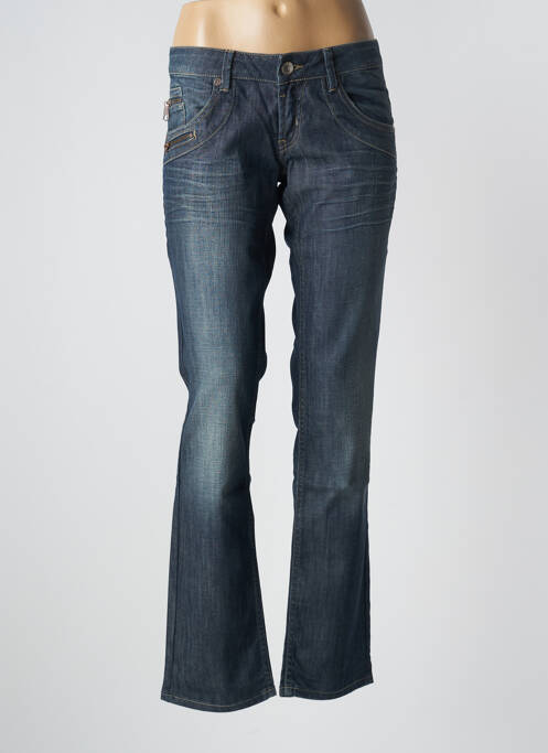 Jeans coupe slim bleu FREEMAN T.PORTER pour femme