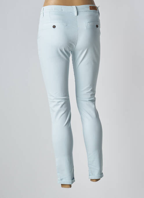 Pantalon chino bleu REIKO pour femme