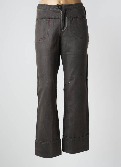 Pantalon droit gris ICONOCLAST pour femme