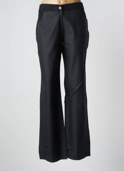 Pantalon droit noir SALT & PEPPER pour femme