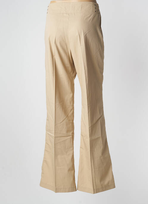 Pantalon flare beige LOLA pour femme