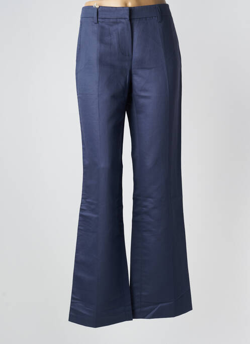 Pantalon flare bleu LOLA pour femme