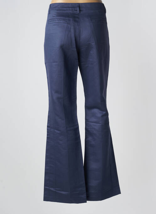 Pantalon flare bleu LOLA pour femme