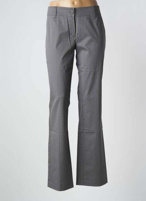 Pantalon flare gris LOLA pour femme