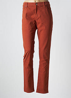 Jeans coupe slim stretch orange DENIM AND SUPPLY femme