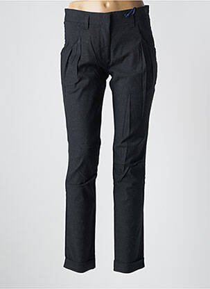 Pantalon slim taille haute taille haute gris MY PANTS femme