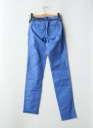 Pantalon chino taille basse taille basse bleu TRUE LEGEND femme
