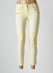 Pantalon 7/8 jaune CORLEONE pour femme seconde vue