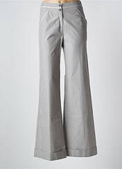 Pantalon flare gris HELENA SOREL pour femme seconde vue