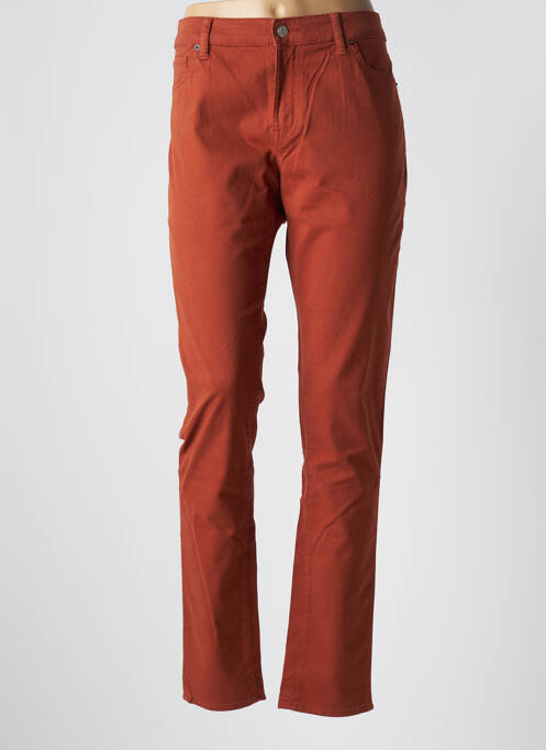 Jeans coupe slim stretch orange DENIM AND SUPPLY femme