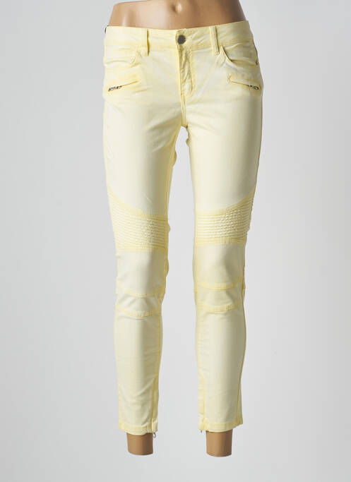 Pantalon 7/8 jaune CORLEONE pour femme