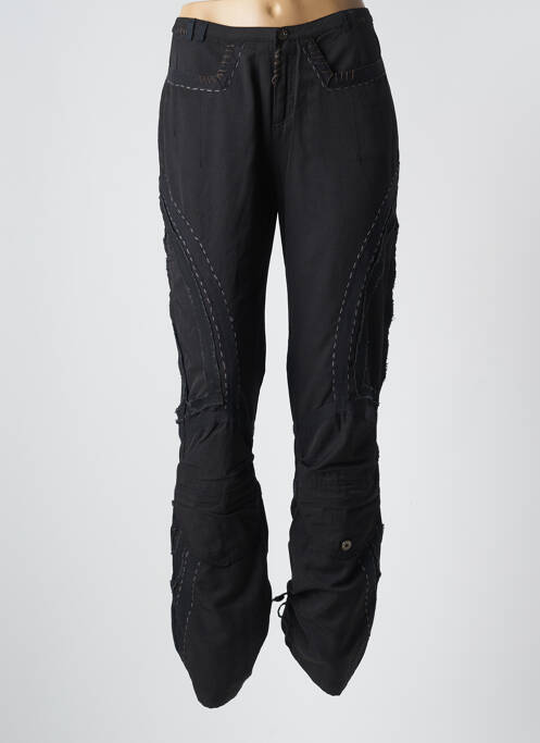 Pantalon cargo noir ET COMPAGNIE pour femme