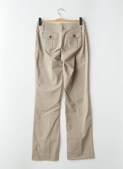 Pantalon droit beige LOLA pour femme